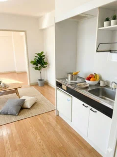 金沢市立病院周辺のマンスリーマンション・ウィークリーマンション「2名入居OK✨駐車場有❗広々2LDK・家具家電付✨TM123 402(No.1304391)」メイン画像