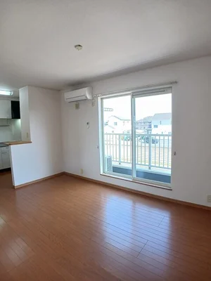 倉敷市連島町鶴新田（岡山県）のマンスリーマンション・ウィークリーマンション「フォレスト　パークⅡ 203・洋室(No.1305419)」メイン画像