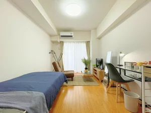 のマンスリーマンション・ウィークリーマンション「【新潟駅ロータリー直結！】🍀グランマンスリー 新潟駅北口Ⅰ🍀🌈防音性の高いRCマンション✨インターネット無料📶🏪🎉 508(No.1306091)」メイン画像