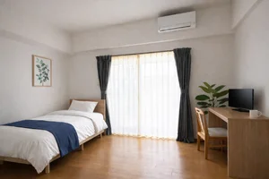 のマンスリーマンション・ウィークリーマンション「★駐車場無料★wi-fi無料★オートロック★GM鳥栖4 304・1K(No.1306236)」メイン画像