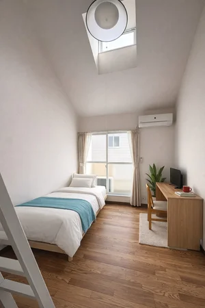 のマンスリーマンション・ウィークリーマンション「★wi-fi無料★高天井で日当良好★駅徒歩圏内★GM筑紫野1 203・1K(No.1306246)」メイン画像