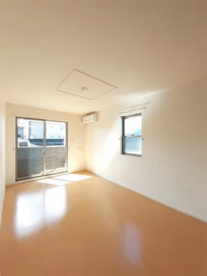 高松市のマンスリーマンション・ウィークリーマンション「フロル高松Ｂ 101・洋室(No.1309274)」メイン画像