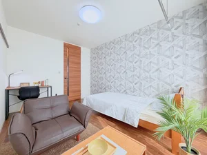 育英大学周辺のマンスリーマンション・ウィークリーマンション「【コストコ・IKEAの西側】🍀グランマンスリー前橋横手町🍀📶Wi-Fi無料✨敷地内駐車場あり（別料金）🅿️🚗🍀🏪 102(No.1312466)」メイン画像