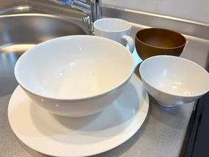 1名様分の食器類