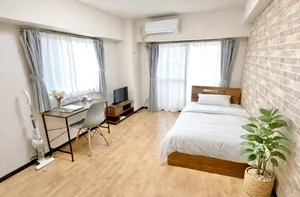 田神駅（岐阜県）のマンスリーマンション・ウィークリーマンション「【岐阜市金園町/田神駅徒歩15分/駐車場有/南向き角部屋/Wi-Fi無料】（マンスリーベースＪＰ G021)(No.1316096)」メイン画像