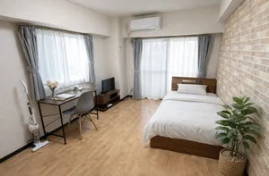 のマンスリーマンション・ウィークリーマンション「【岐阜市金園町/田神駅徒歩15分/駐車場有/南向き角部屋/Wi-Fi無料】（マンスリーベースＪＰ G021) 5A(No.1316096)」メイン画像