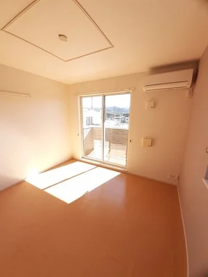 山口市のマンスリーマンション・ウィークリーマンション「ラ・ルナ　Ⅰ 104・洋室(No.1317158)」メイン画像