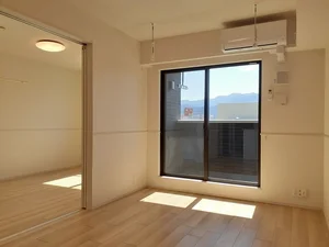 山梨県のマンスリーマンション・ウィークリーマンション「カーサ・フセ　Ｂ 204・洋室(No.1318865)」メイン画像