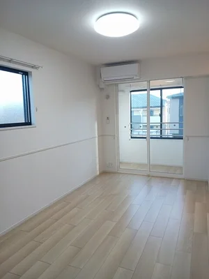 高塚駅（静岡県）のマンスリーマンション・ウィークリーマンション「ヒカルサ浜松増楽町Ⅱ 201・洋室(No.1319993)」メイン画像