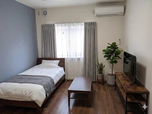 石川県のマンスリーマンション・ウィークリーマンション「KIT【国道8号線から車4分♪】屋根付き駐車場有☆バストイレ別 1K(No.1321130)」メイン画像