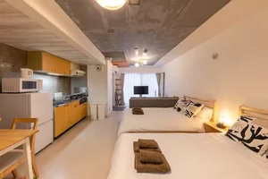 北海道大学地球環境科学研究院周辺のマンスリーマンション・ウィークリーマンション「【最大6名の広々快適✨】Rafaye N16 📌無料Wi-Fi/独立洗面/すすきの観光に便利・雪まつり/4月の空き有り DS(No.1321276)」メイン画像