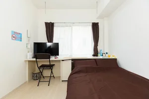 千葉県のマンスリーマンション・ウィークリーマンション「【北初富駅すぐ✨】アセット北初富　📌無料Wi-Fi/一人旅・出張・前泊に最適/充実の家具家電・食器付き 402(No.1321277)」メイン画像