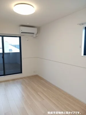 のマンスリーマンション・ウィークリーマンション「グラスロードⅡ　Ｂ 203・洋室(No.1322465)」メイン画像