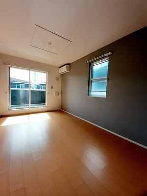 渋川市のマンスリーマンション・ウィークリーマンション「ポラリス４号館 201・洋室(No.1322981)」メイン画像