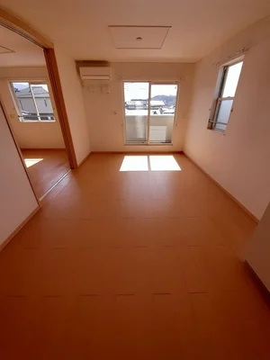 新居浜市のマンスリーマンション・ウィークリーマンション「ガーデンヒルズ吉岡 205・洋室(No.1323093)」メイン画像