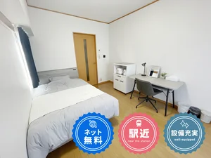 柳川市のマンスリーマンション・ウィークリーマンション「柳川駅徒歩4分🚃　オートロック🔑　ネット無料💻　ヤナガワアイビースクエア 407・1K(No.1323288)」メイン画像