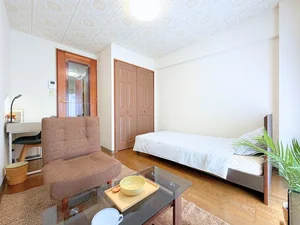 のマンスリーマンション・ウィークリーマンション「【前橋駅の北東　徒歩15分】🌿グランマンスリー前橋市朝日町🌿🌈バストイレ別🛁ウォシュレット付き✨ 302(No.1323298)」メイン画像