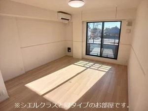 宇都宮市ゆいの杜（栃木県）のマンスリーマンション・ウィークリーマンション「エレガンス　メゾン　Ⅱ 202・洋室(No.1328001)」メイン画像