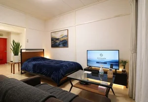 愛媛のマンスリーマンション・ウィークリーマンション「Kマンスリー新居浜市役所前(十全総合病院前） 122・1DK-【中部屋】(No.1329253)」メイン画像