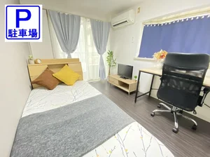 のマンスリーマンション・ウィークリーマンション「◆パシオン松原１【敷地内駐車場付き・バストイレ別！】 203(No.1330249)」メイン画像