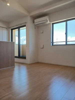 土橋駅（愛媛県）のマンスリーマンション・ウィークリーマンション「ル・カルプ・ポルト・ボヌール 203・洋室(No.1330837)」メイン画像