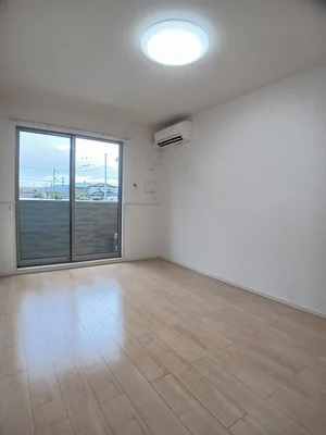 愛媛県のマンスリーマンション・ウィークリーマンション「ミルト松前Ⅱ－Ⅲ 105・洋室(No.1330841)」メイン画像