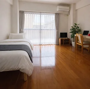 のマンスリーマンション・ウィークリーマンション「★駅近★wi-fi無料★オートロック完備★GM久留米3 202・1K(No.1331595)」メイン画像