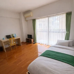 のマンスリーマンション・ウィークリーマンション「★駅近★wi-fi無料★オートロック完備★GM久留米4 203・1K(No.1331596)」メイン画像