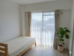 のマンスリーマンション・ウィークリーマンション「🌈新規オープン賃料半額🌈法人歓迎！駐車場付き＆ネット無料📶大型バイクも✨ゆとりの2DKで快適✨【M076】 2DK(No.1333137)」メイン画像