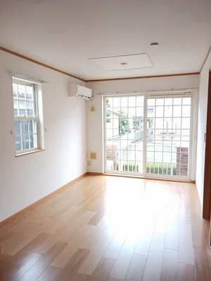 矢原駅（山口県）のマンスリーマンション・ウィークリーマンション「プラシード　ガーデン　Ｅ 103・洋室(No.1336617)」メイン画像