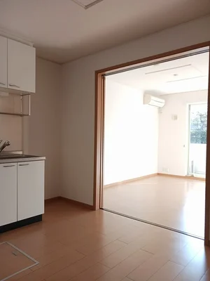 久米郡美咲町のマンスリーマンション・ウィークリーマンション「パークサイド美咲 106・洋室(No.1336722)」メイン画像