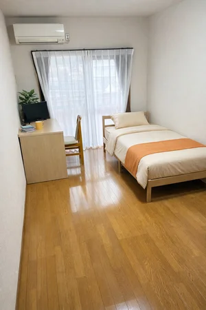 福岡県のマンスリーマンション・ウィークリーマンション「★大型スーパー30秒★駐車場/wi-fi無料★GM北九州2 302・1K(No.1337431)」メイン画像