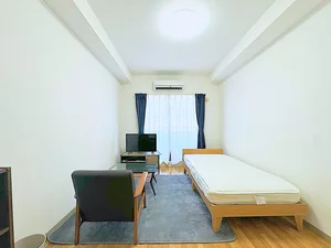 新潟市中央区のマンスリーマンション・ウィークリーマンション「【新潟駅南口徒歩10分！】🍀グランマンスリー新潟駅南口Ⅲ🍀単独光回線ネット無料🎵✨駐車場台数限定あり🚗 🅿️ 413(No.1337766)」メイン画像