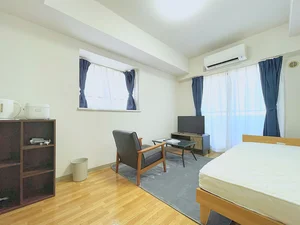 のマンスリーマンション・ウィークリーマンション「【新潟駅南口徒歩10分！】🍀グランマンスリー新潟駅南口Ⅲ🍀単独光回線ネット無料🎵✨駐車場台数限定あり🚗 🅿️ 416(No.1337769)」メイン画像