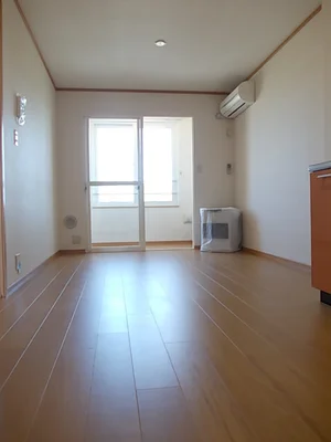 八戸市大字尻内町（青森県）のマンスリーマンション・ウィークリーマンション「プロムナード・セレノ 202・洋室(No.1337788)」メイン画像