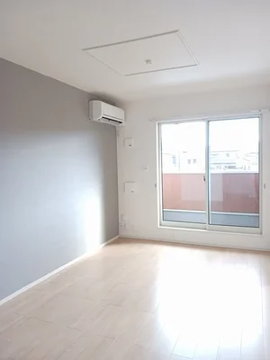 小松島市のマンスリーマンション・ウィークリーマンション「フルール　蘭Ⅱ　Ｂ 202・洋室(No.1338660)」メイン画像