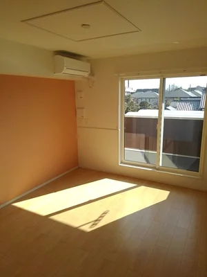 宮崎市のマンスリーマンション・ウィークリーマンション「スカイスター南宮Ａ 202・洋室(No.1339448)」メイン画像