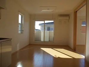 山村学園短期大学周辺のマンスリーマンション・ウィークリーマンション「クロノス　Ⅰ 201・洋室(No.1339773)」メイン画像