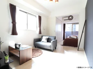 浜山公園北口駅のマンスリーマンション・ウィークリーマンション「Kマンスリー島根大学医学部附属病院南（出雲市駅西） 6・1DK(No.1339812)」メイン画像