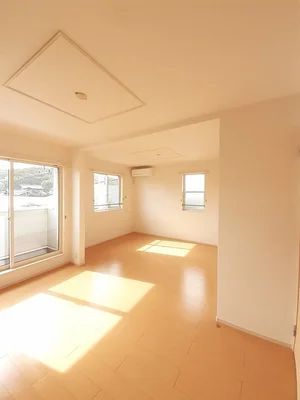 香川県のマンスリーマンション・ウィークリーマンション「リバーヒル２　Ａ 202・洋室(No.1341166)」メイン画像