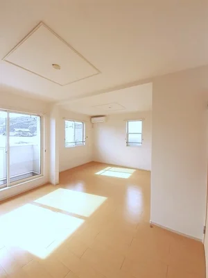 高松市立みんなの病院周辺のマンスリーマンション・ウィークリーマンション「リバーヒル２　Ａ 202・洋室(No.1341166)」メイン画像