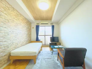 のマンスリーマンション・ウィークリーマンション「【新潟駅南口徒歩13分！駐車場あり！】🌿グランマンスリー新潟あぶみ🌿🅿️台数限定🚗単独光回線ネット無料📶AL・EV付✨ 608(No.1341223)」メイン画像