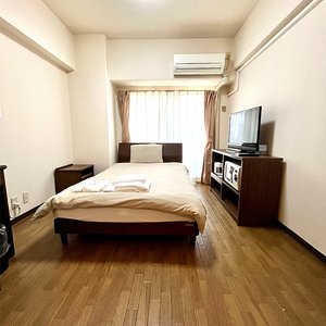 広島県の西洋エステート株式会社のマンスリーマンション・ウィークリーマンション「👍法人一括請求可・インボイス対応‼️好評の定期室内清掃・コインランドリー洗濯機無料　🚋🚗🚲　【アーバンウエスト広島】 2S-1・シングル(No.1341224)」メイン画像
