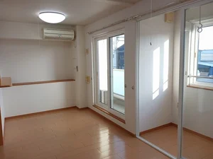 富山県の大東建託リーシング株式会社のマンスリーマンション・ウィークリーマンション「ドレッセ　Ⅰ 202・洋室(No.1341788)」メイン画像