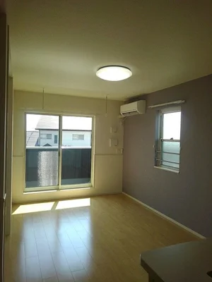 菊池市泗水町吉富（熊本県）のマンスリーマンション・ウィークリーマンション「レーヴ　Ⅵ 206・洋室(No.1342227)」メイン画像