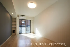 のマンスリーマンション・ウィークリーマンション「ヒカルサさいたま宮原 102・洋室(No.1343085)」メイン画像