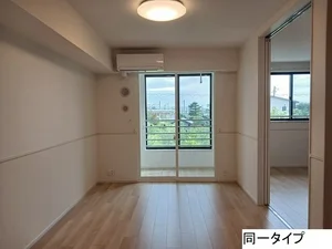 福井市高木北（福井県）のマンスリーマンション・ウィークリーマンション「ビレッジ　ハイマウンテン　Ａ 202・洋室(No.1343276)」メイン画像