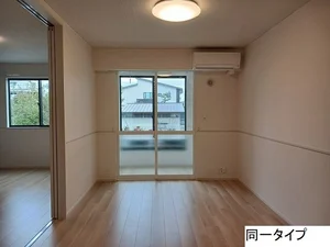 福井県のマンスリーマンション・ウィークリーマンション「ビレッジ　ハイマウンテン　Ａ 104・洋室(No.1343278)」メイン画像