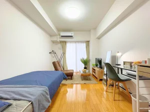 のマンスリーマンション・ウィークリーマンション「【新潟駅ロータリー直結！】🍀グランマンスリー 新潟駅北口Ⅰ🍀🌈防音性の高いRCマンション✨インターネット無料📶🏪🎉 408(No.1344077)」メイン画像