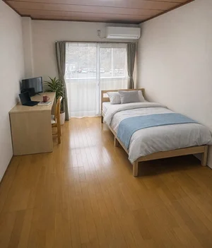 のマンスリーマンション・ウィークリーマンション「★34号線すぐ★駐車場無料★wi-fi無料★GM鳥栖6 205・1K(No.1344080)」メイン画像